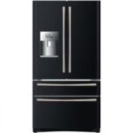 refrigerateur-multiportes-HAIER-B22FBAA de couleur noir